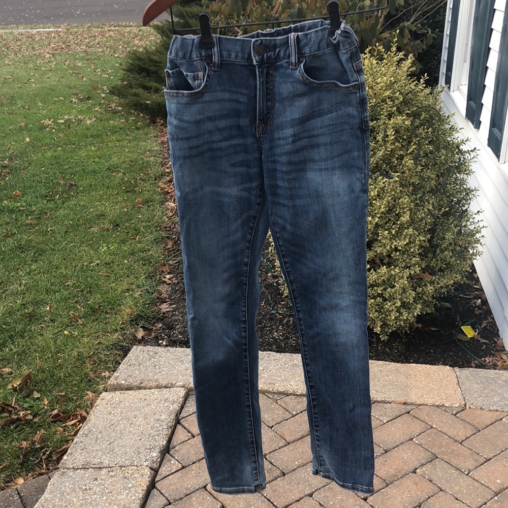 Gap kids jeans 14 regular skinny, adjustable waist